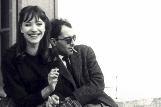 Jean-Luc Godard y Anna Karina